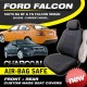 FORD FALCON BA BF FG CHARCOAL CUSTOM MADE SEAT COVERS F+R 10/2002-on